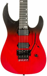 Metal electric guitar Legator Ninja N6FR - Crimson