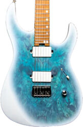 Metal electric guitar Legator Ninja Overdrive N6OD - Arctic blue