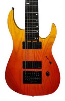 Baritone guitar Legator Ninja Performance N8EP - Cali sunset