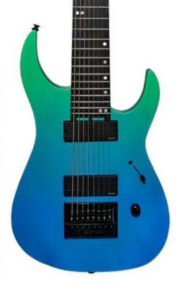 Baritone guitar Legator Ninja Performance N8EP - Pacific aqua
