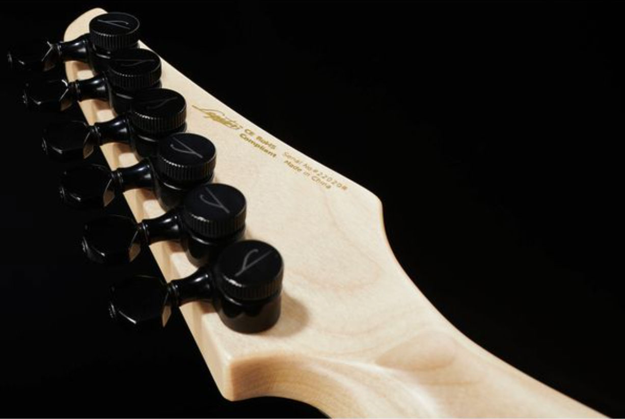 Legator N6fs Ninja S Fanned Frets Hh Ht Mn - Lunar Eclipse - Multi-Scale Guitar - Variation 5