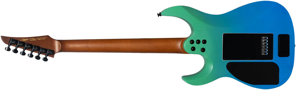 Legator Ninja N6ep Performance 2h Fishman Fluence Modern Ht Ric - Pacific Aqua - Metal electric guitar - Variation 1