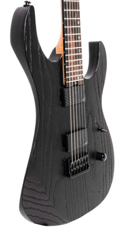 Legator Ninja N6p Performance Hh Ht Rw - Satin Stealth Black - Str shape electric guitar - Variation 2