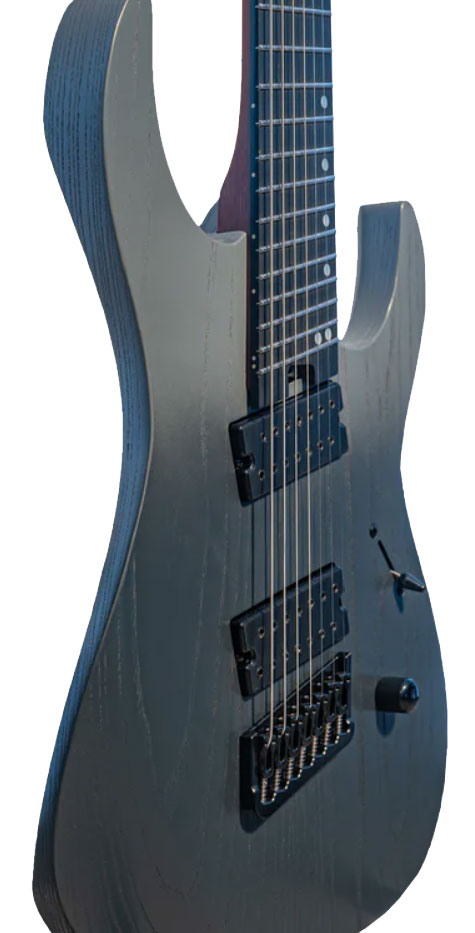 Legator Ninja N7fp Performance Multiscale 2h Ht Eb - Smoke - Multi-Scale Guitar - Variation 2