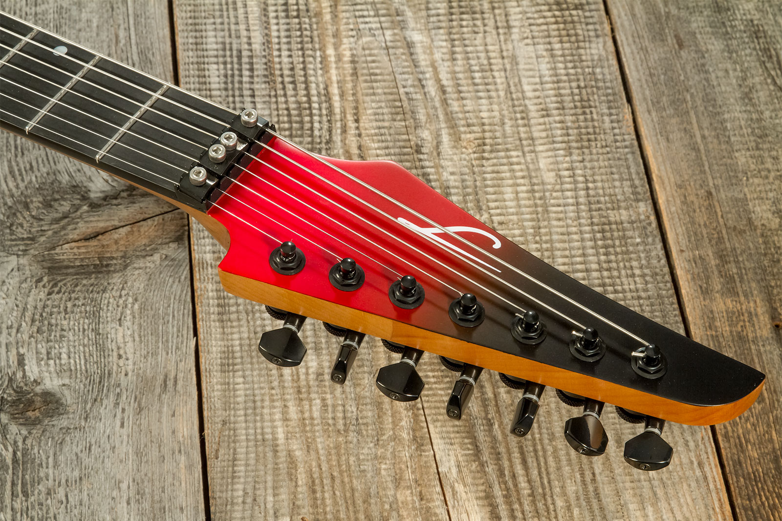 Legator Ninja N7fr 2h Fishman Fluence Modern Fr Eb - Crimson - 7 string electric guitar - Variation 7