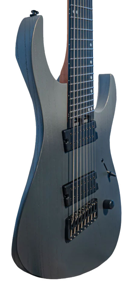 Legator Ninja N8fp Performance Multiscale 2h Ht Eb - Smoke - Multi-Scale Guitar - Variation 2