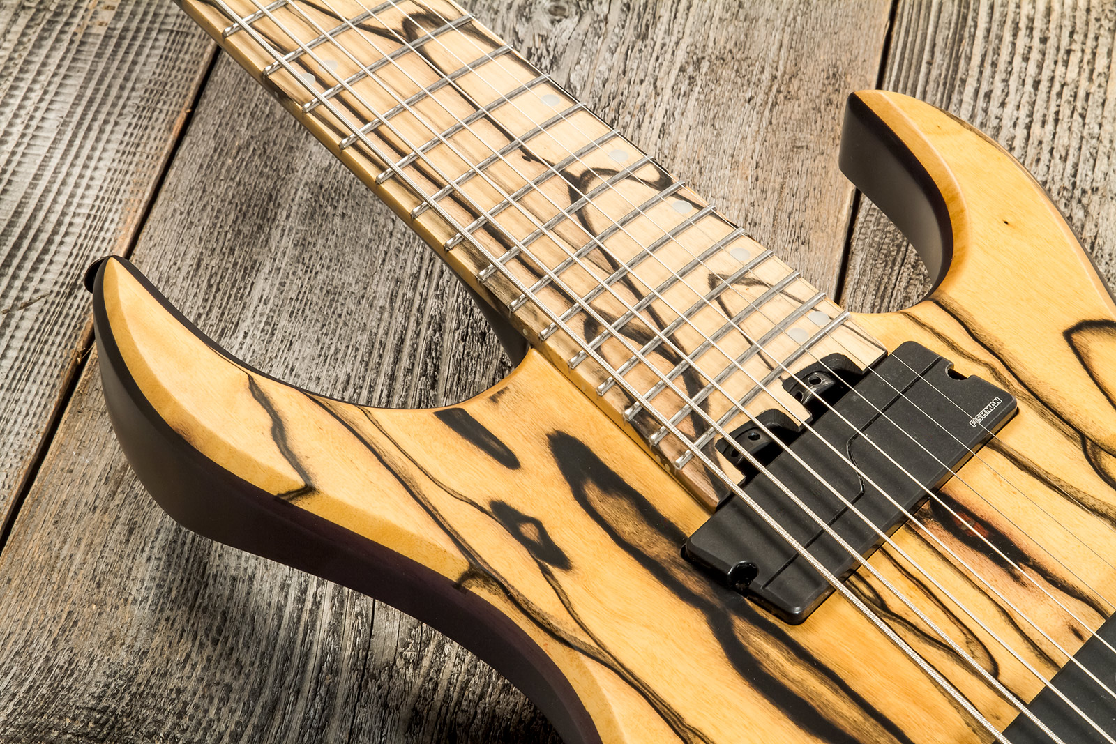 Ninja N8FX pale moon 8 and 9 string electric guitar Legator