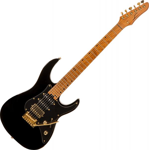 Solid body electric guitar Legator OS6 Opus - Black