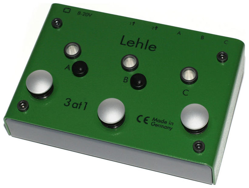 Lehle 3at1 Sgos Switcher 3 Entrees 2 Sorties - Switch pedal - Variation 2
