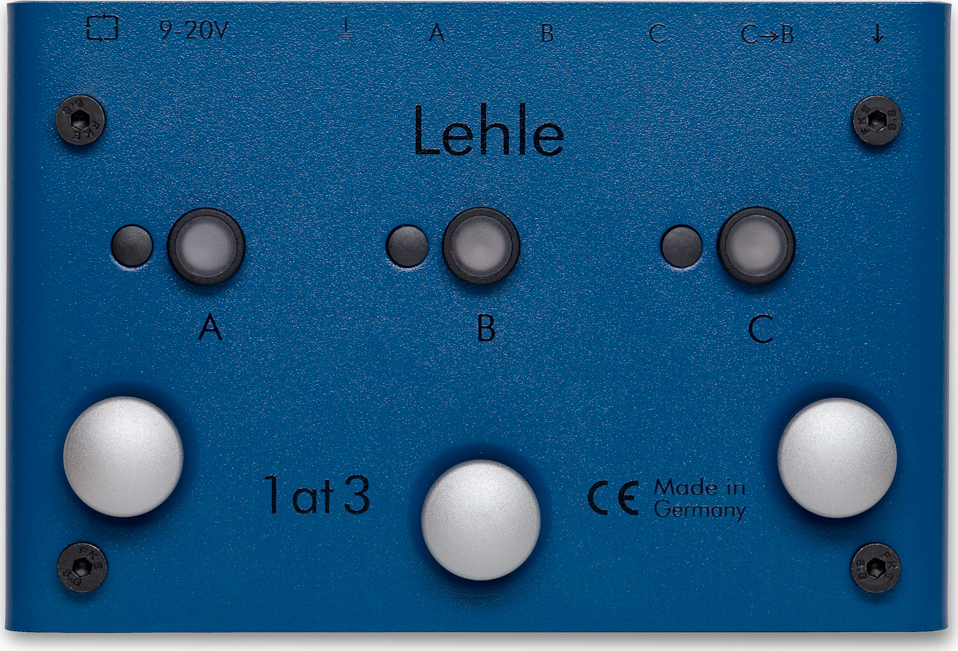 Lehle 1at3 Sgos Switcher 1 Entree 3 Sorties - Switch pedal - Main picture