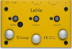 Switch pedal Lehle DLOOP MIDI INSERT D EFFET EN PEDALE ET MIDI