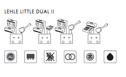 Lehle Little Dual Ii - Switch pedal - Variation 1