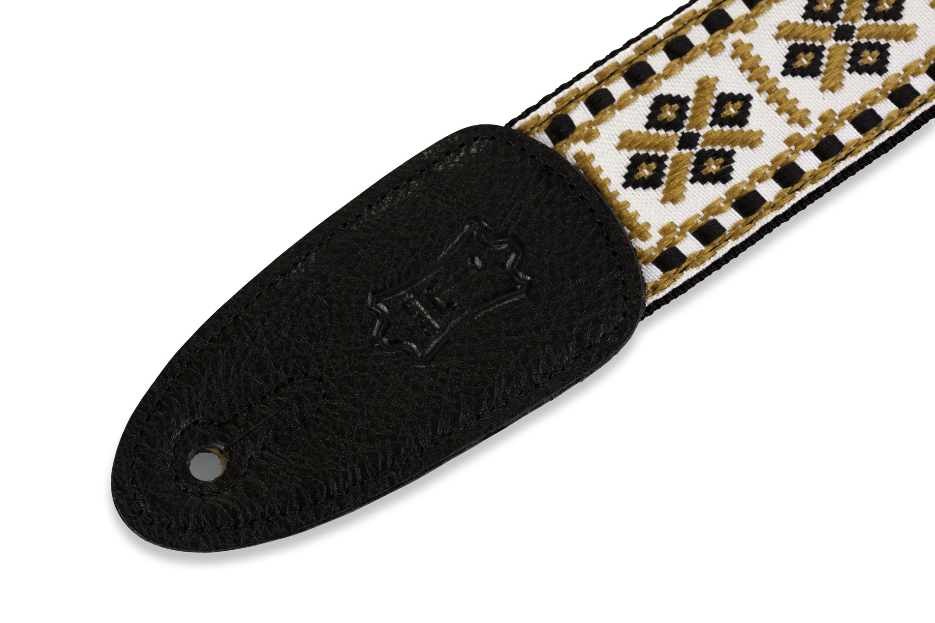 Levy's 5 Cm, Tissu Avec Motifs Hootenany, Dos Polypropylene - Design 007 - Guitar strap - Variation 1