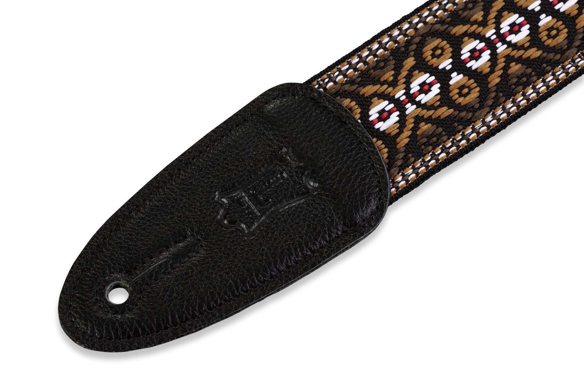 Levy's 5 Cm Tissu Avec Motifs Hootenany Dos Polypropylene Design 020 - Guitar strap - Variation 1