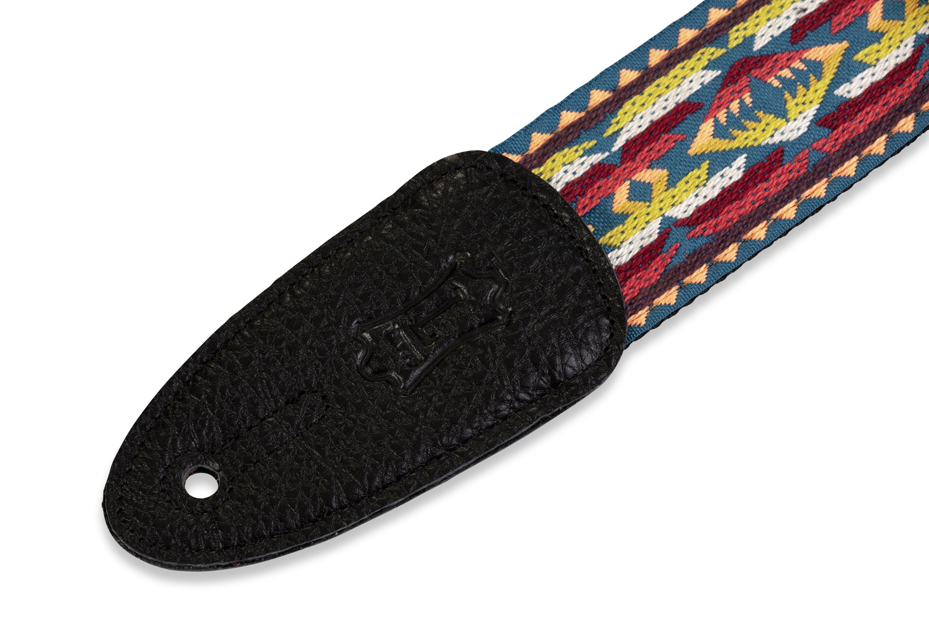 Levy's 5 Cm Tissu Avec Motifs Hootenany Dos Polypropylene Design 022 - Guitar strap - Variation 1