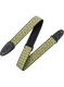 5 cm wide jacquard guitar strap - Design 025