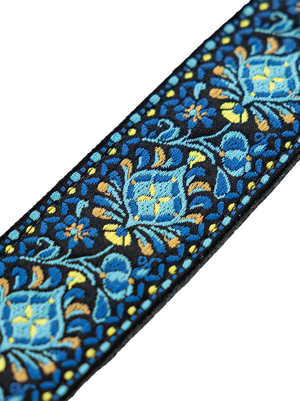 Levy's Courroie Tissu Avec Motifs Hootenany, 4 Portes Mediators, 5 Cm - Design 04 - More stringed instruments accessories - Variation 2