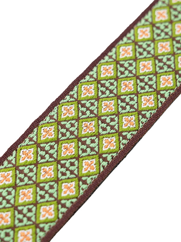 Levy's Courroie Tissu Avec Motifs Hootenany, 4 Portes Mediators, 5 Cm - Design 25 - Guitar strap - Variation 2
