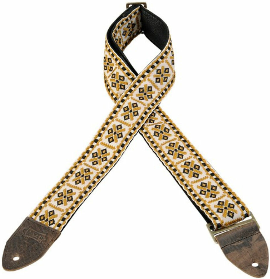 Levy's M8htv-07 Hootenanny Jacquard Guitar Strap 2inc - Guitar strap - Main picture