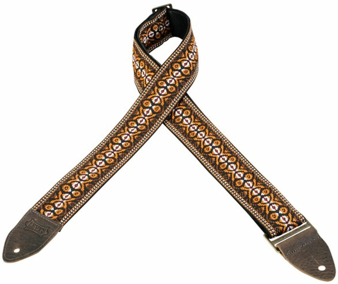 Levy's M8htv-20 Hootenanny Jacquard Guitar Strap 2inc - Guitar strap - Main picture