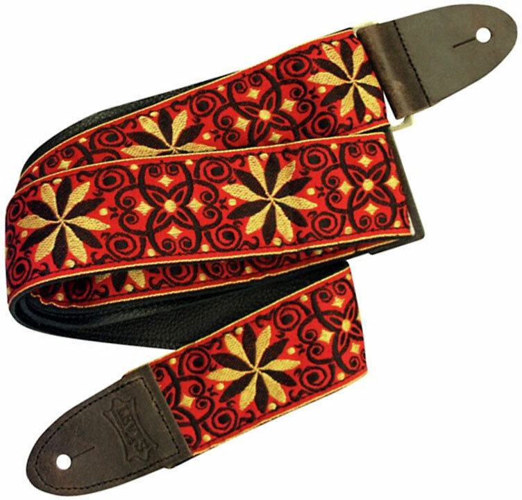 Levy's M8htv-21 Hootenanny Jacquard Guitar Strap 2inc - Guitar strap - Main picture