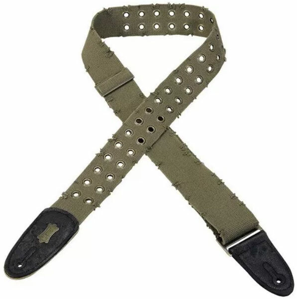 Levy's Mc8twey-grn Cotton Guitar Strap 2inc - Guitar strap - Main picture