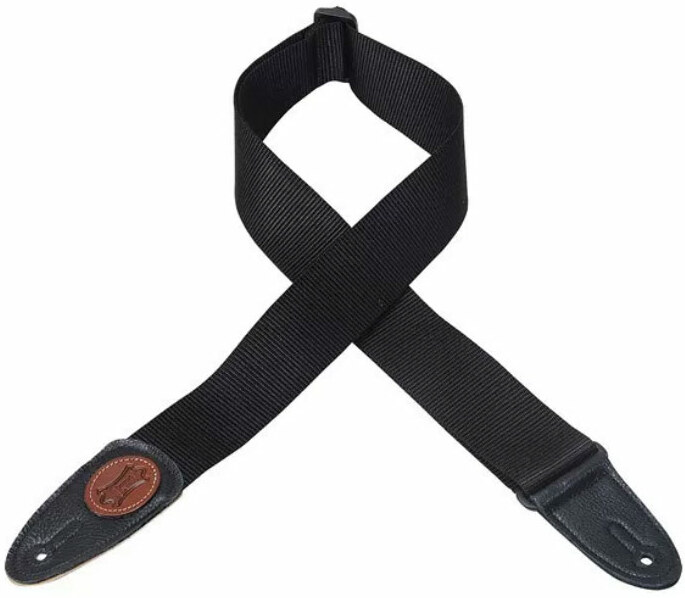 Levy's Mss8-blk-xl Soft-hand Polypropylene Guitar Strap - Guitar strap - Main picture