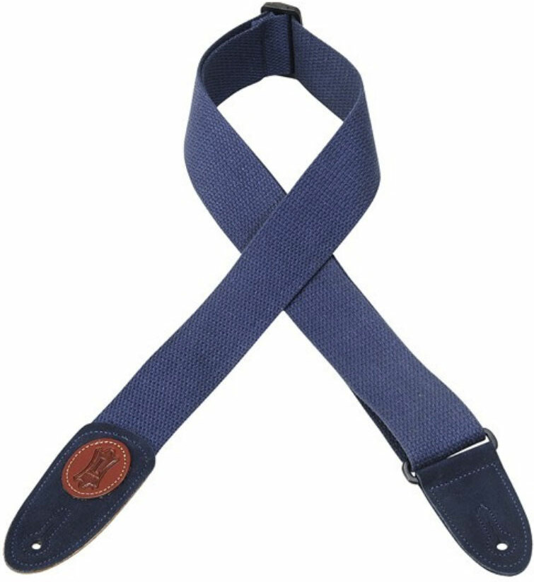 Levy's Mssc8-nav Cotton Guitar Strap 2inc - Guitar strap - Main picture