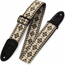 Guitar strap Levy's 5 cm wide jacquard guitar strap - Design 007