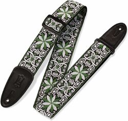 More stringed instruments accessories Levy's 5 cm wide jacquard guitar strap - Design 011