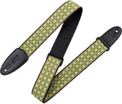 More stringed instruments accessories Levy's 5 cm wide jacquard guitar strap - Design 025