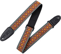 Guitar strap Levy's 5 cm wide jacquard guitar strap - Design 026