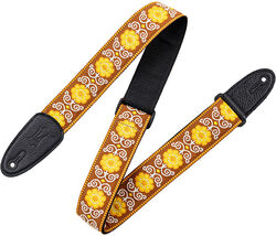 Guitar strap Levy's 5 cm wide jacquard guitar strap - Design 027