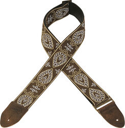Guitar strap Levy's 5 cm wide jacquard guitar strap - Design 024