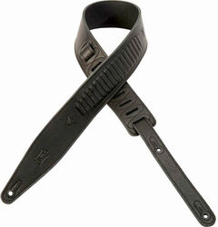 Guitar strap Levy's MG317MTO-BLK Garment Leather Guitar Strap - Black