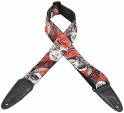 Guitar strap Levy's MPDS2-RR Polyester Guitar Strap