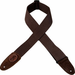 Guitar strap Levy's MSSC8-BRN Cotton Guitar Strap