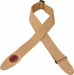 Guitar strap Levy's MSSC8-TAN Cotton Guitar Strap