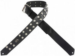 Guitar strap Levy's PM28-2N Garment Leather Guitar Strap - Black