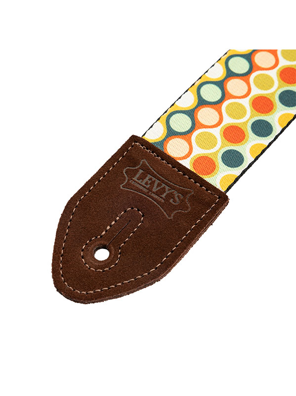 Levy's Mid Century Modern Series - 5 Cm Polyester, Mcm Bubbles - Guitar strap - Variation 2