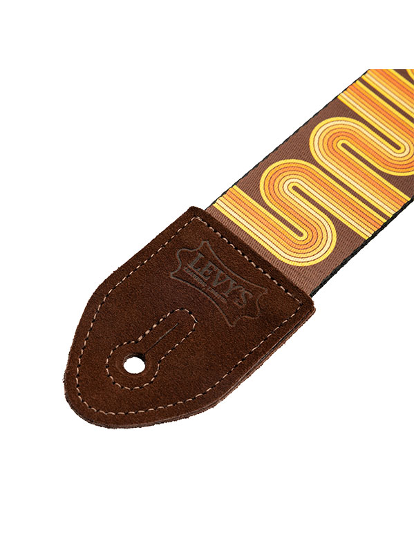Levy's Mid Century Modern Series - 5 Cm Polyester, Sunset Groove - Guitar strap - Variation 1