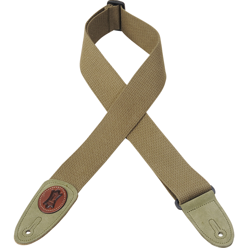 Levy's MSSC8GRN Cotton Guitar Strap Guitar strap