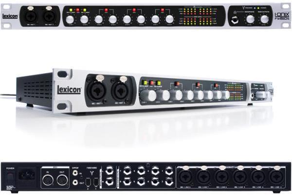 Lexicon IONIX FW810S Firewire audio interface