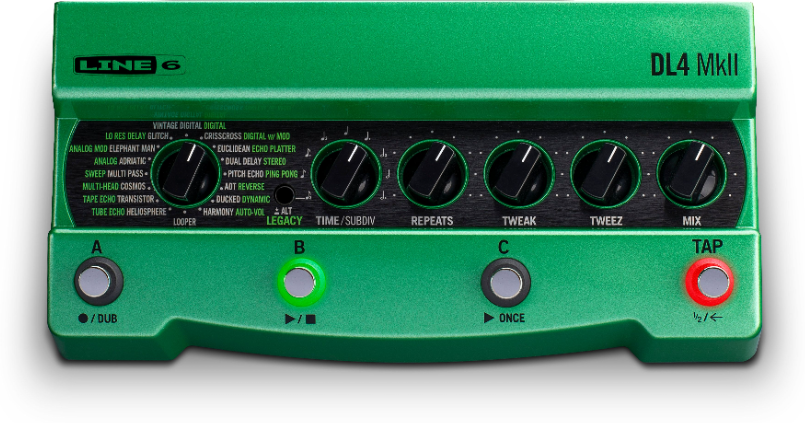 Line 6 Dl4 Mkii - Reverb, delay & echo effect pedal - Main picture