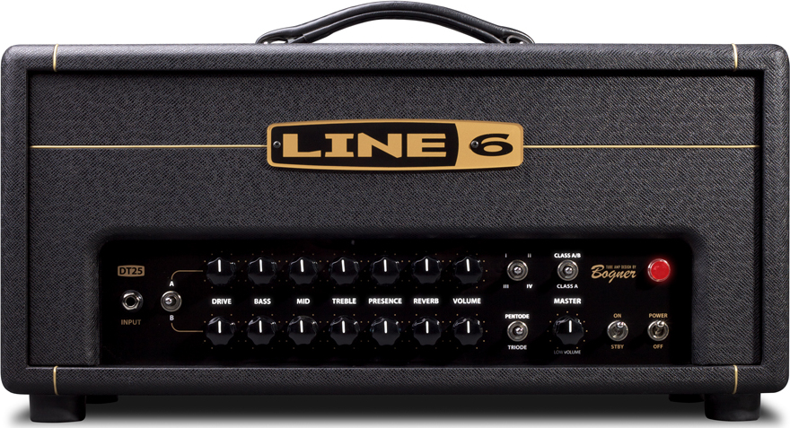 Line 6 Dt25 Head 25w - Electric guitar amp head - Main picture