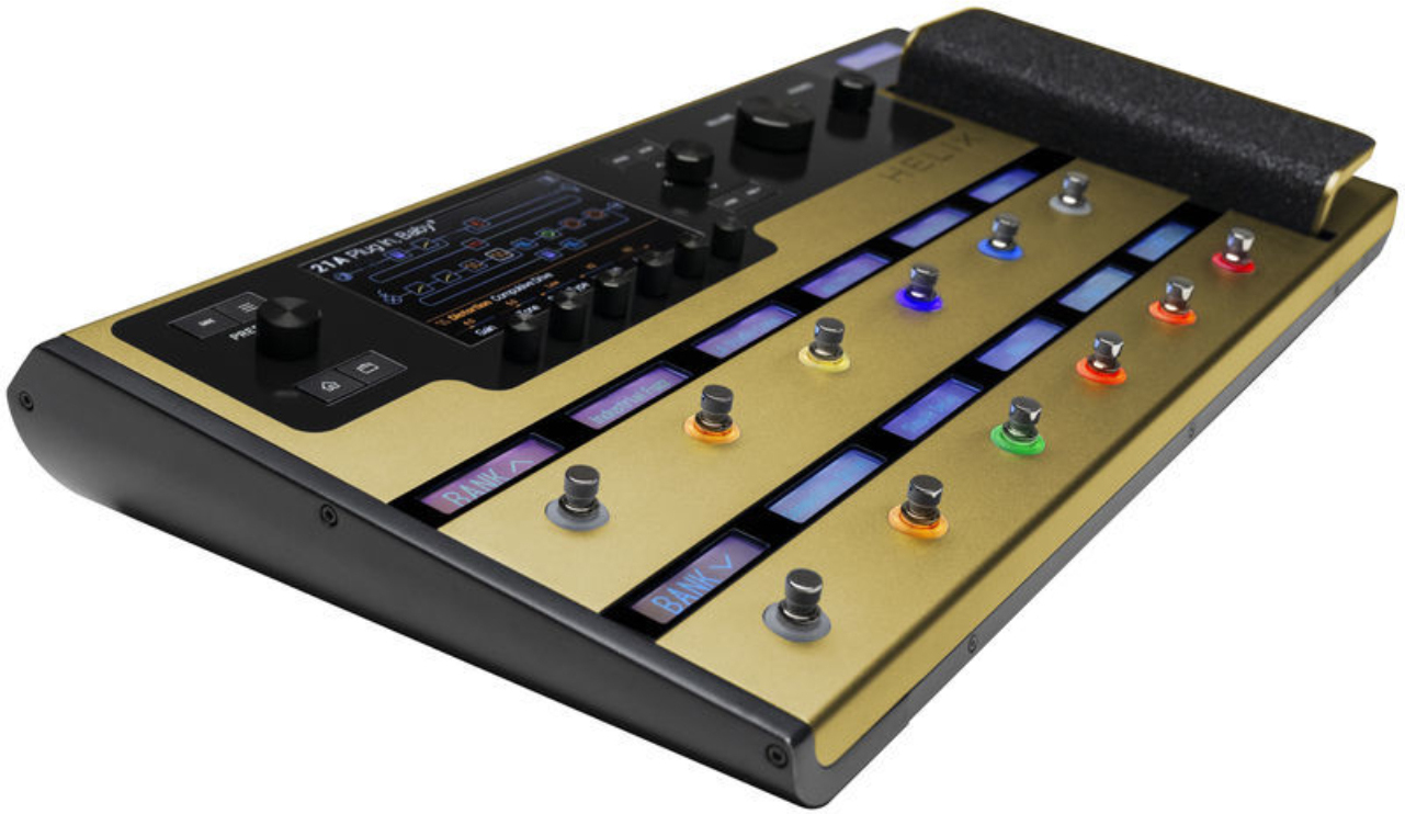 Line 6 Helix Floor Guitar Processor Gold Ltd - Multieffect for electric guitar - Main picture