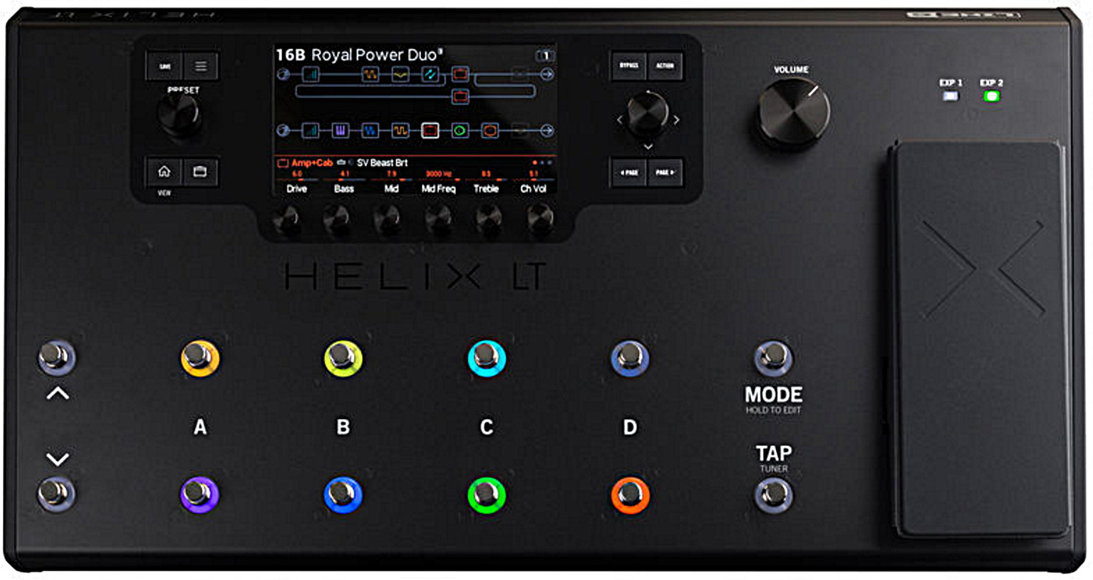 Line 6 Helix Lt - Guitar amp modeling simulation - Main picture