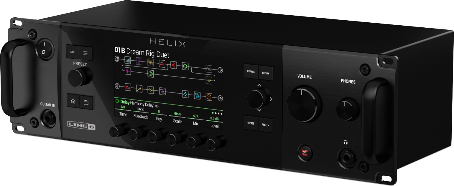 Line 6 Helix Rack - Guitar amp modeling simulation - Main picture