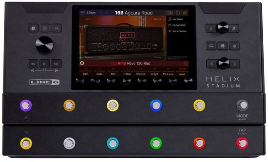 Line 6 Helix Stadium Floor - Guitar amp modeling simulation - Main picture