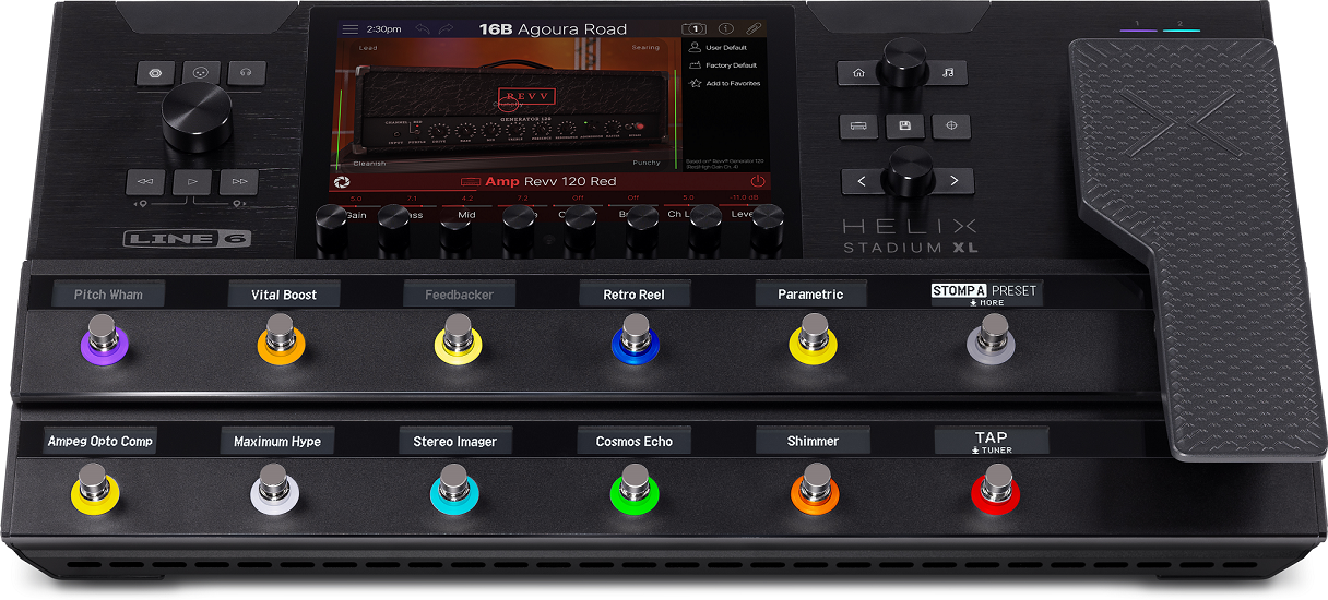 Line 6 Helix Stadium Xl Floor Guitar Processor - Guitar amp modeling simulation - Main picture